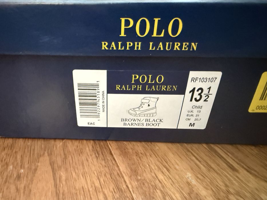 Botki Ralo Lauren dzieciece rozm , 31