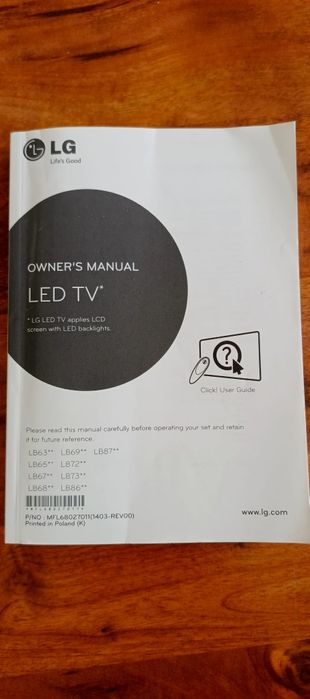 Telewizor LG Smart 47 cali
