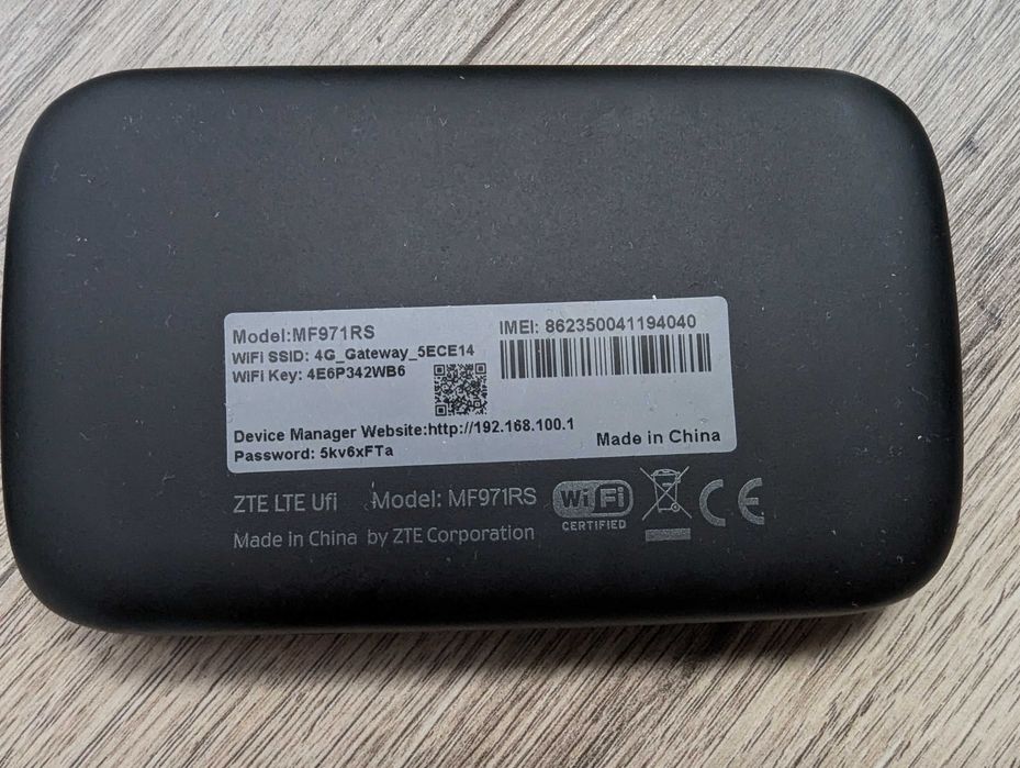 Мобільний роутер модем 4G LTE Huawei e5577 Zte mf971