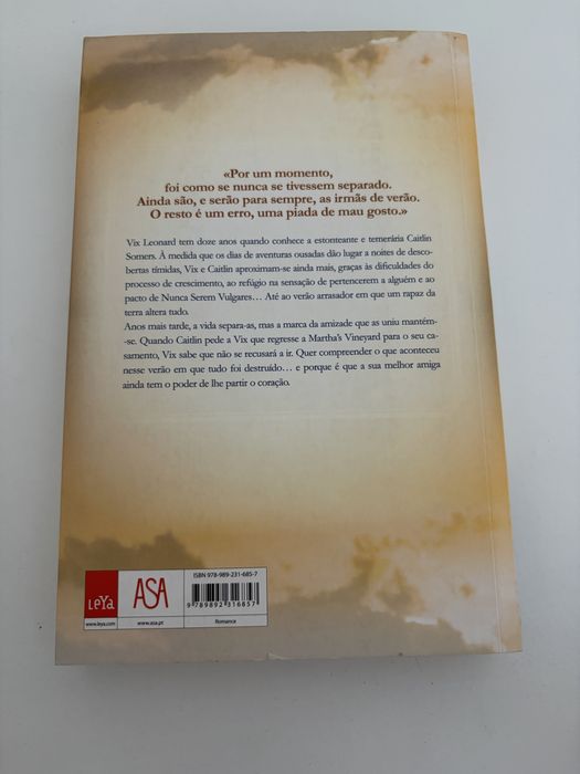 Livro Irmãs de Verão - Judy Blume
