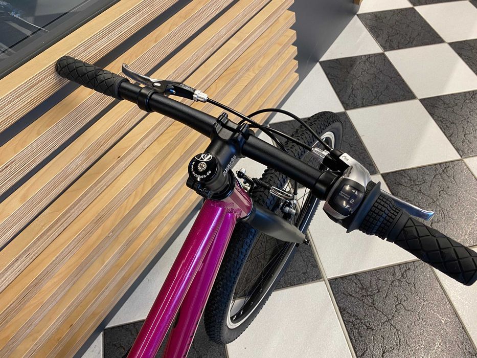 Rower dziecięcy KUBIKES 24S 24L Pink różowy 24 cale KRAKÓW