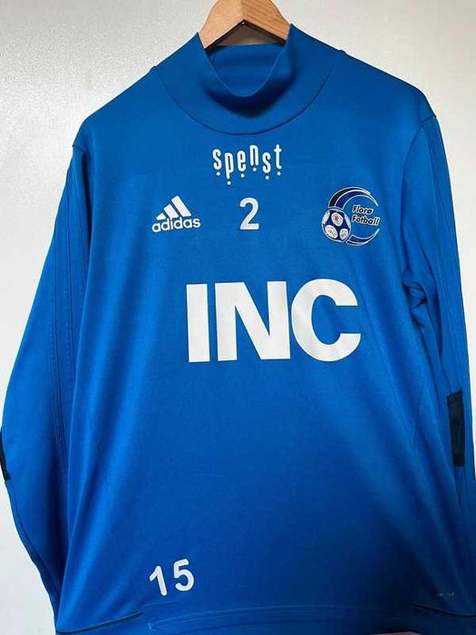 Niebieska bluza treningowa adidas