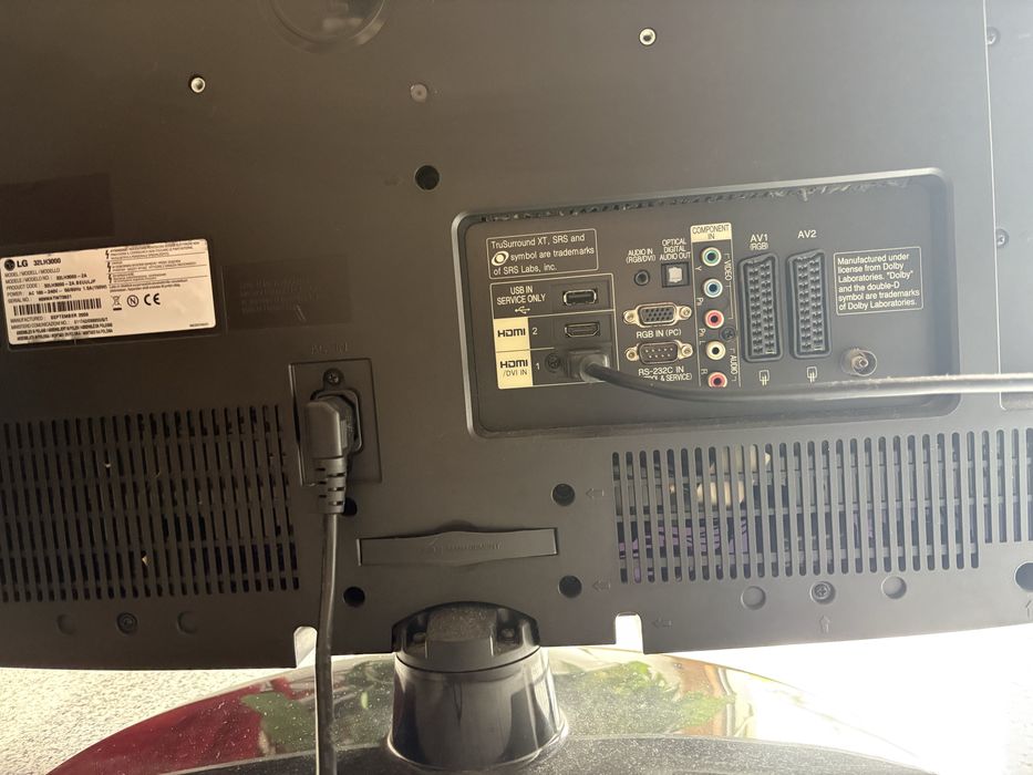 Televisão LED da marca LG