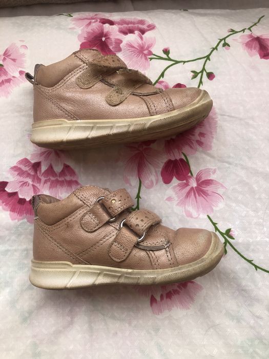 Демісезонні шкіряні черевички ecco 22 розмір