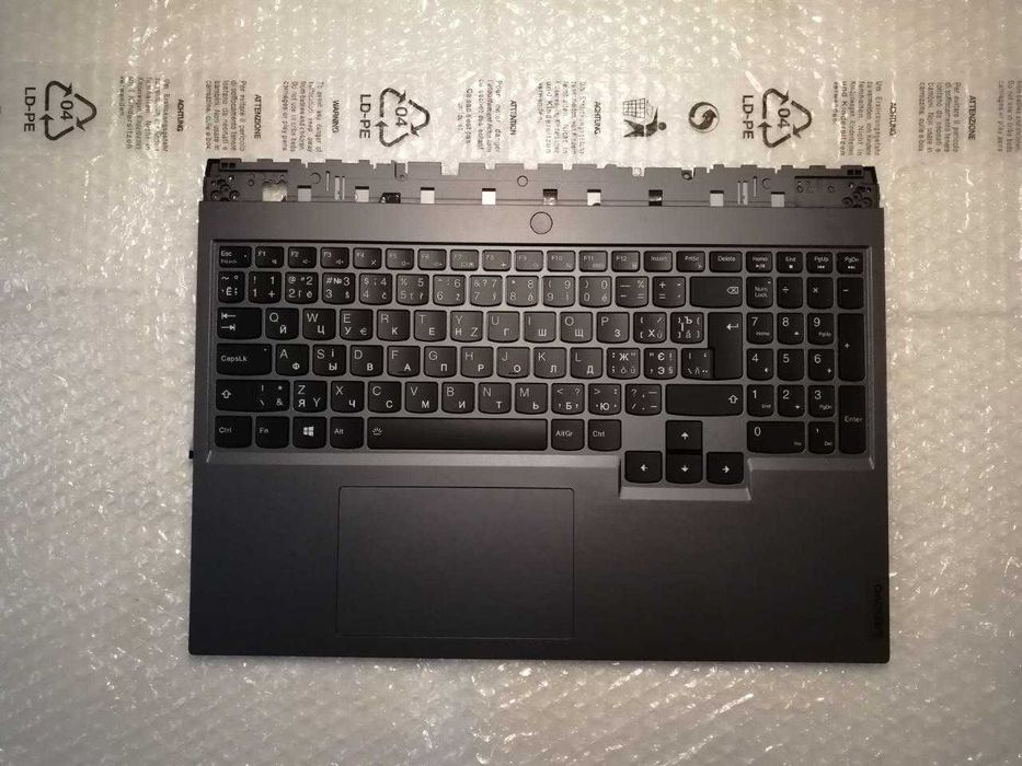 Корпус ноутбука с клавиатурой  от ноутбука Lenovo Legion 5 Pro