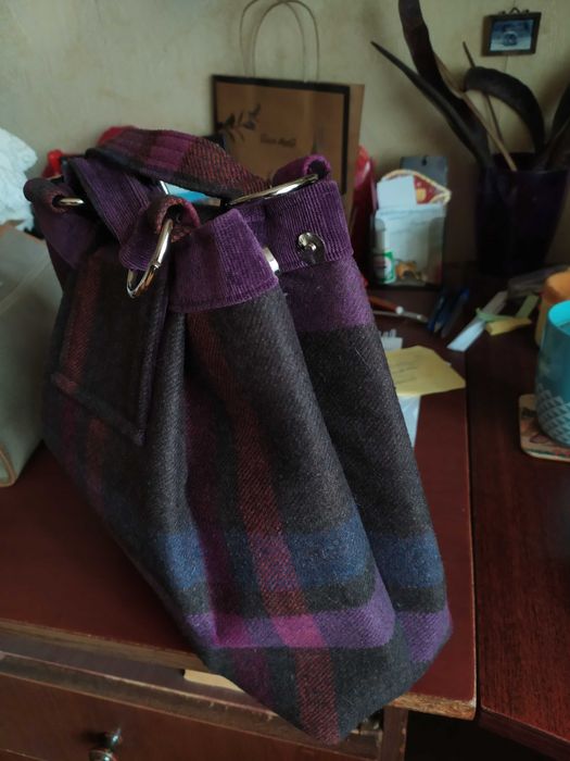 Брендовая женская сумка с кошельком из твида Ava новая эксклюзив