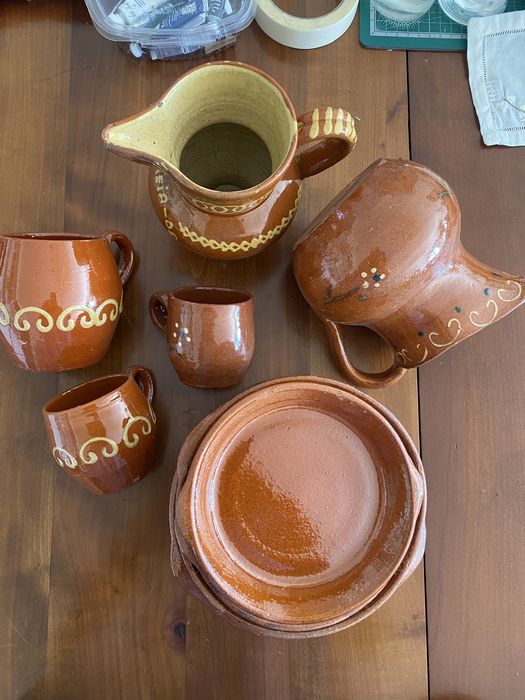 Glazed Clay Set
