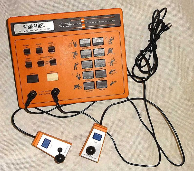 BINATONE TV MASTER MK 10 - Kolekcjonerska Konsola do gier TV - Retro