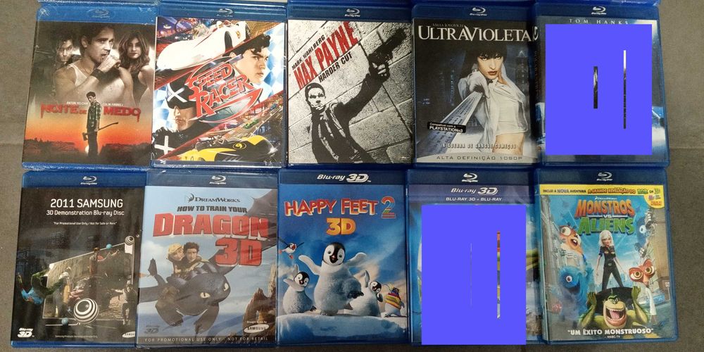 Blu-ray vários diversos
