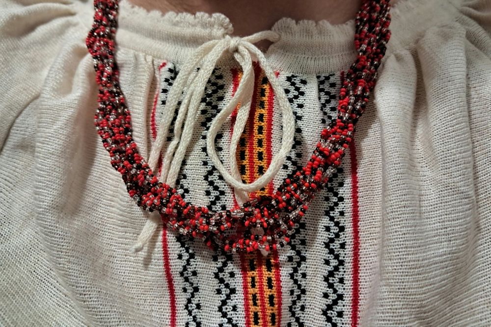 Вишиванка трикотаж Румыния р48