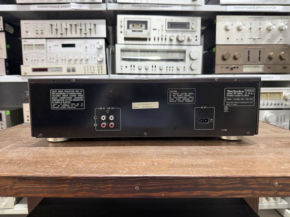 ‼️ Magnetofon kasetowy Technics RS-BX606 3Head, Audio Room