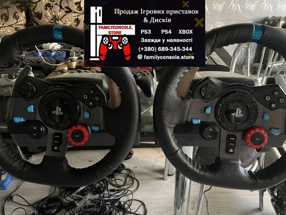 АКЦІЯ!! Logitech G29 Driving Force + педалі. Гарантія 3 міс.