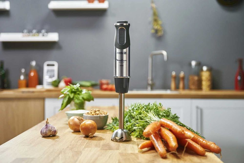 Blender ręczny Moulinex  1000 W srebrny/szary