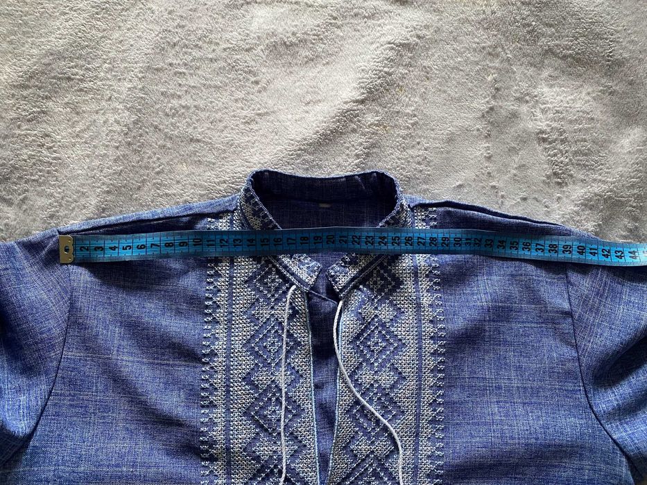 Вишиванка для хлопця 10-13 років з довгим рукавом