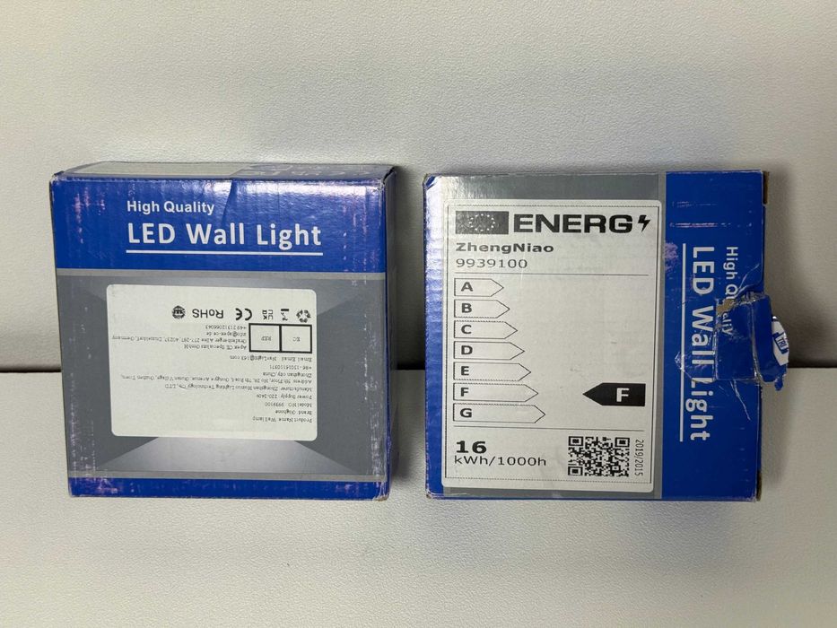 Kinkiet ścienny LED GLIGHONE 10W do wnętrz 2szt.