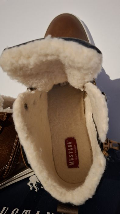 Trampki nowe męskie ocieplane Mustang rozmiar 44