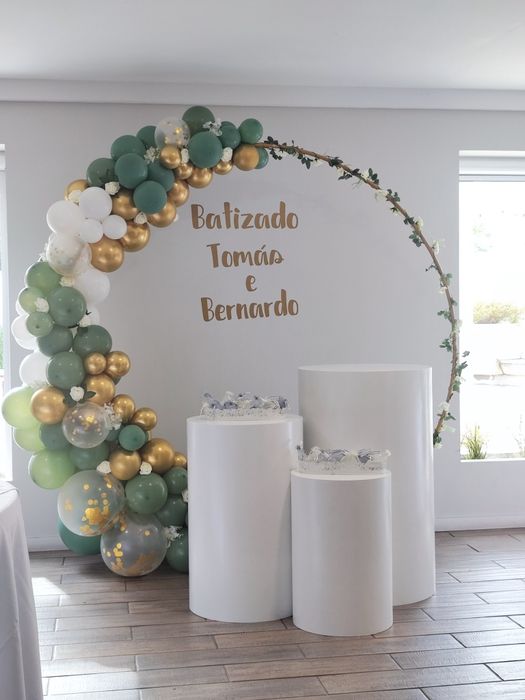 arco para baloes + cilindros negociável