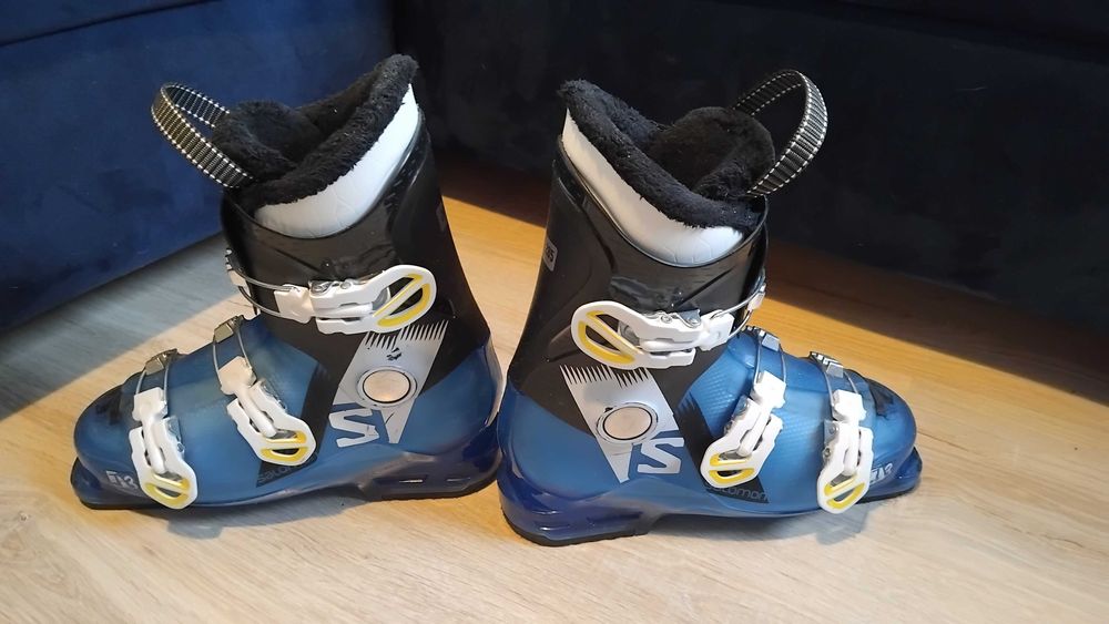 Juniorskie buty narciarskie Salomon T3 rozm. 24-24,5 czyli 37,5-38.