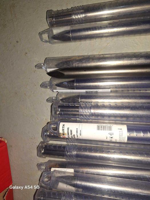 Dłuta szpice do młotow udarowych SDS MAX HIlti oraz Wurth 400mm