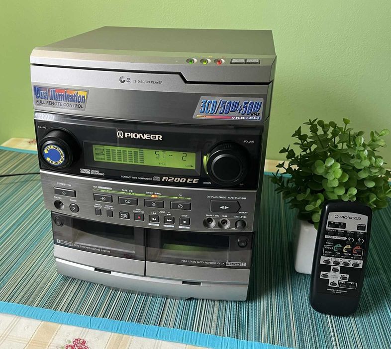 Pioneer XR-A200 (2x50 Вт). Пульт. Відеоогляд!