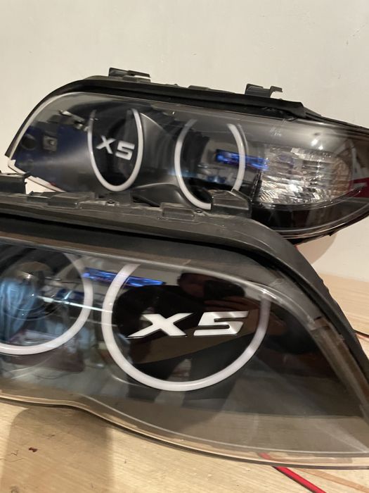Тюнинг рестврация  Фар фары bmw x5 e53