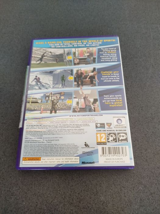 Gra na Xboxa 360 Kinect Motionsports