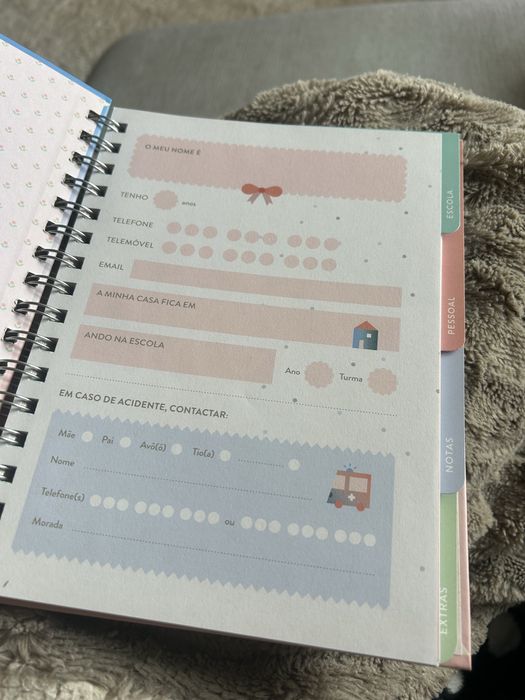 Caderno: organizador pessoal
