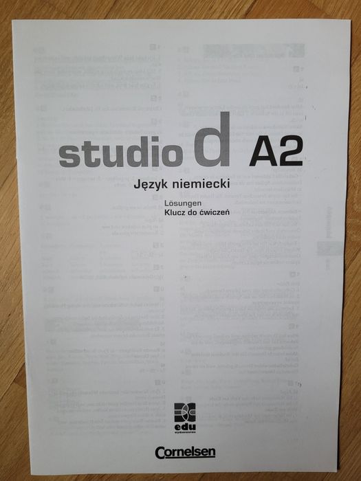 Studio d A2 Podręcznik z ćwiczeniami + CD - Cornelsen