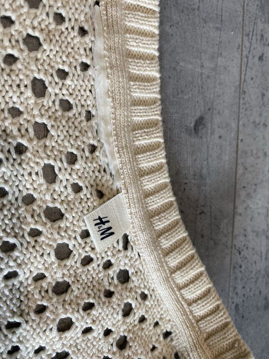 Ażurowy sweter M 38 H&M