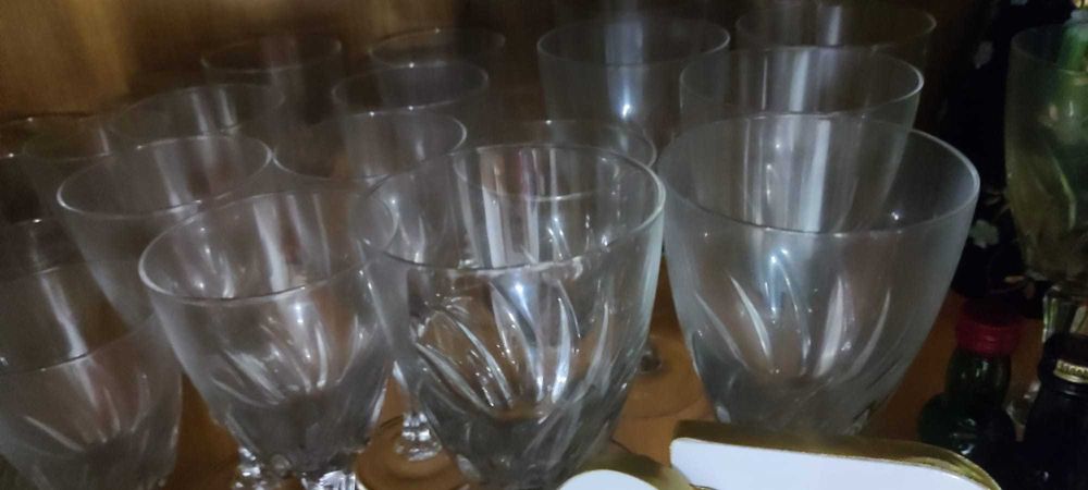 Serviço de copos em cristal