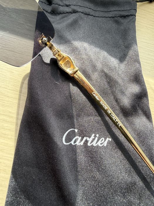 Okulary Cartier ciemne NOWE