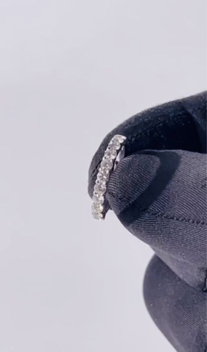 Золотое Кольцо ПОЛУДОРОЖКА с бриллиантами 0.72 карат.