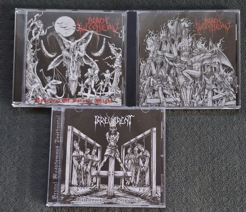 Black/death metal Black Witchery zestaw CD