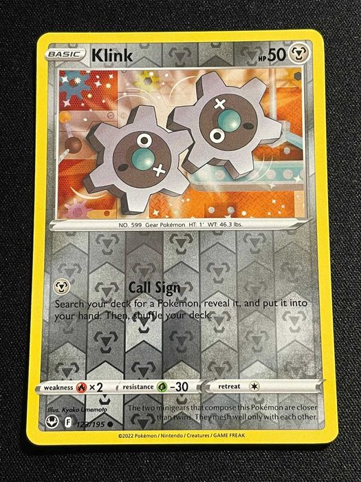 Pokémon Card Klink 123/195 Silver Tempest