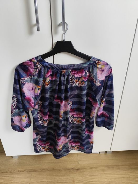 Codzienna bluzka z rękawem 3/4 damska L