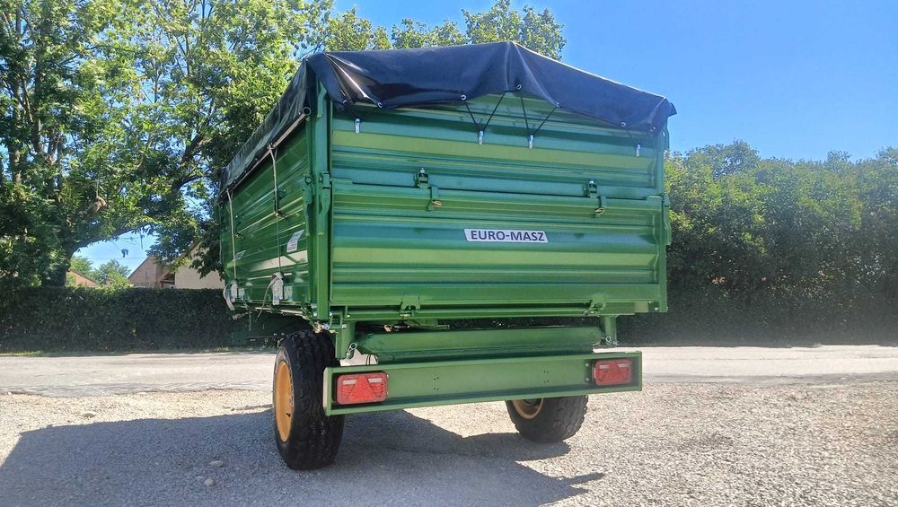 PRZYCZEPA ROLNICZA 3t jednoosiowa euro-masz WYWROTKA