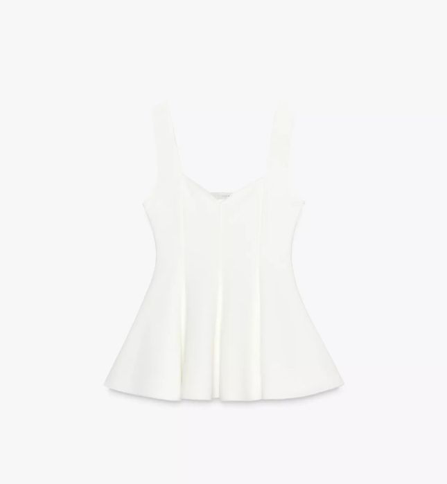 Топ з баскою Zara