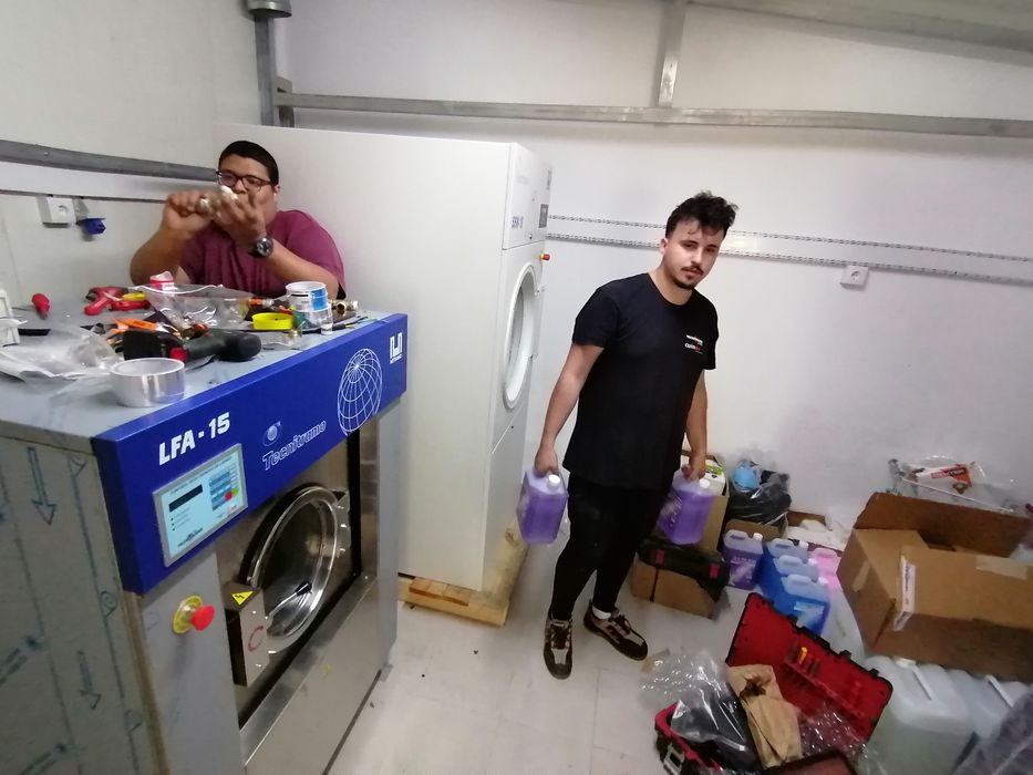 Bombas dosificadoras lavandaria self service líderes em Portugal