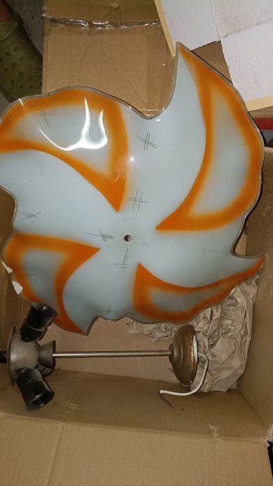 Lampa wisząca PRL
