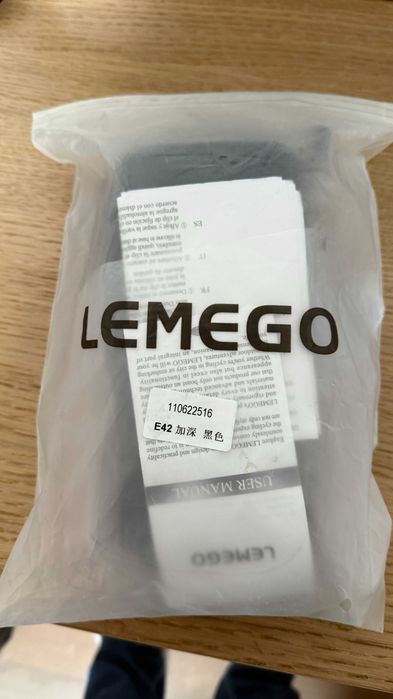 Suporte LEMEGO para telémovel com bolsa impermiável para bicicleta - Estado NOVO