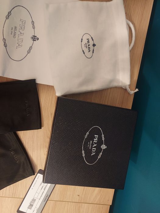 Rękawiczki PRADA Milano rozmiar M tg.7,5
