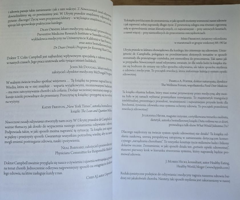 Zdrowie Ukryta prawda Rewolucyjna wiedza o żywieniu PROMOCJA *