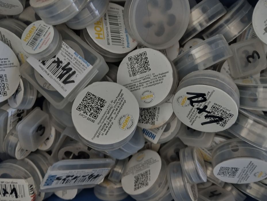 Narzynki metryczne i drobnozwojowe  calowe