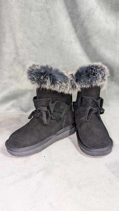 Дитячі зимові чоботи з хутром Hengji 31 розмір