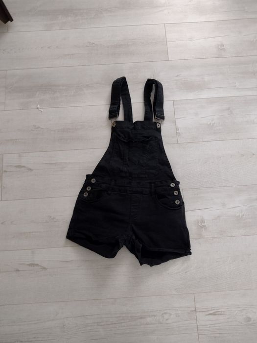 Ogrodniczki S/M czarne