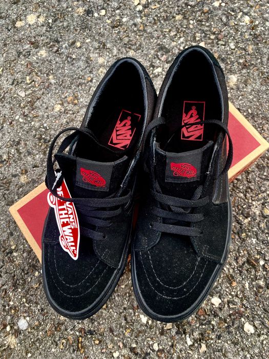 VANS Low Sk8 Classic Black/Black novos com etiqueta