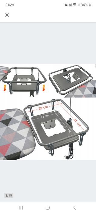 Duża deska do prasowania