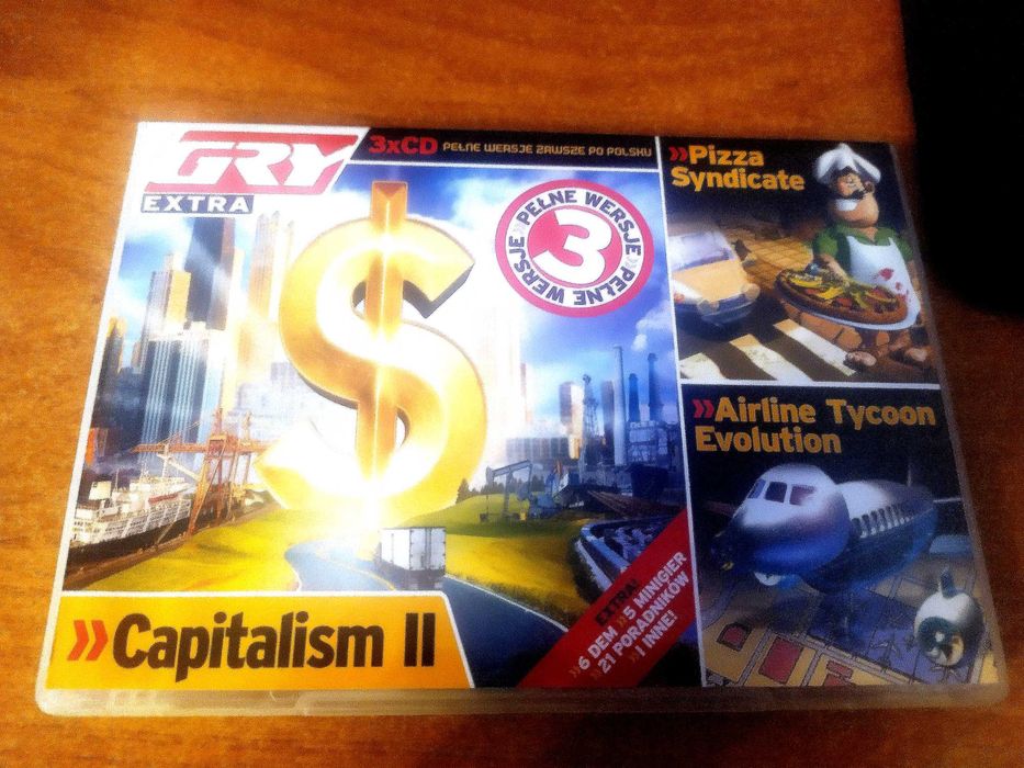 Gry PC "Capitalism II, Pizza Syndicate"
