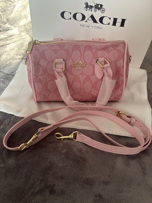 Mala Coach rosa nova
