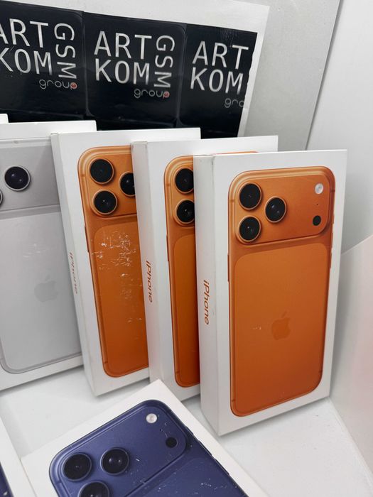 NAJTANIEJ od ARTKOM NOWY iPhone 17 Pro Max 256GB Kolory 5000zł HIT!